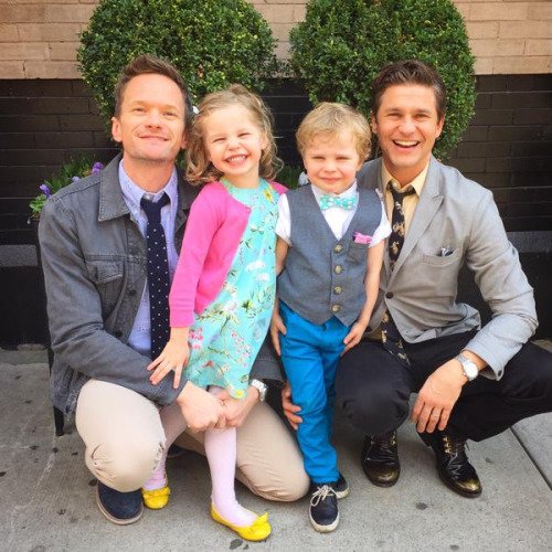 Neil Patrick Harris and David Burtka