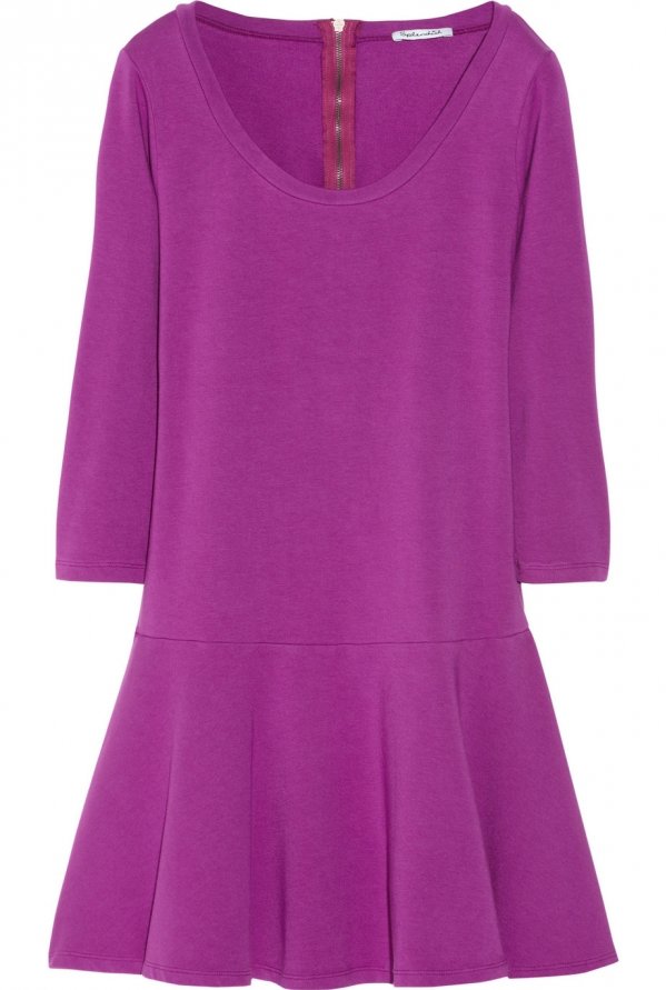 Splendid Stretch-Jersey Mini Dress