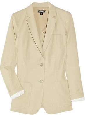 DKNY Stretch Linen Blazer