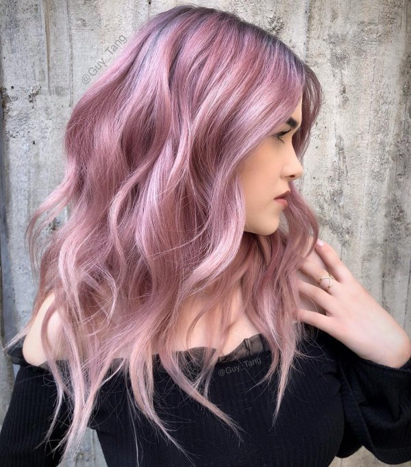 hair, human hair color, blond, hairstyle, purple,