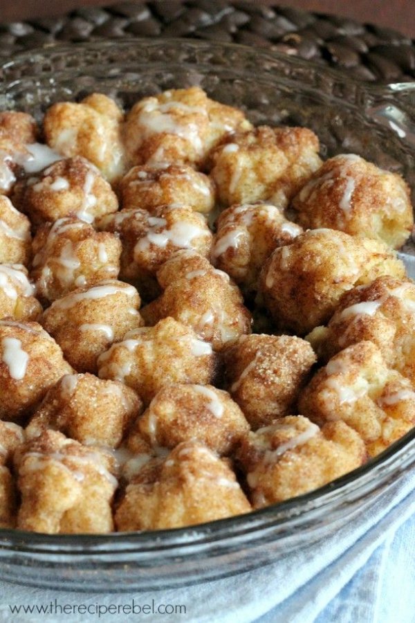 Cinnamon Roll Bites