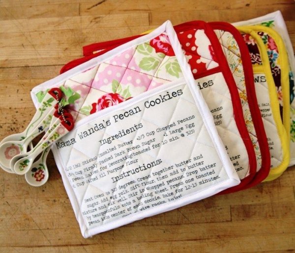 Recipe Pot Holders