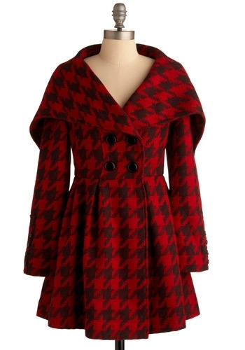 Houndstooth of the Baskervilles Coat