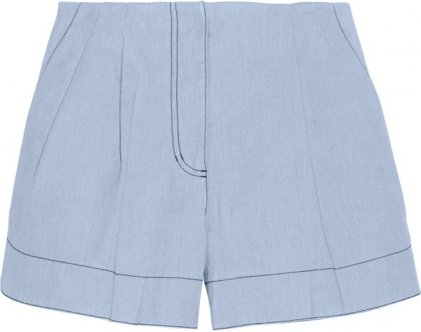 3.1 Phillip Lim Bonded Chambray Shorts