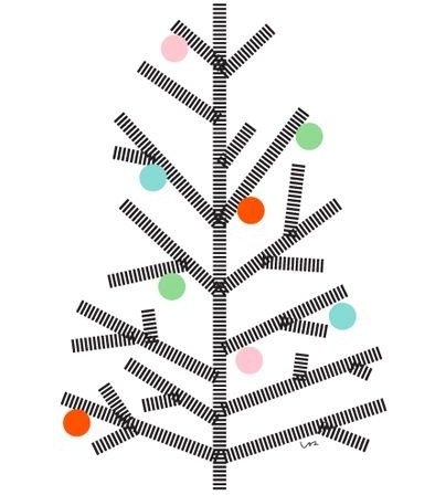 Masking Tape Tree