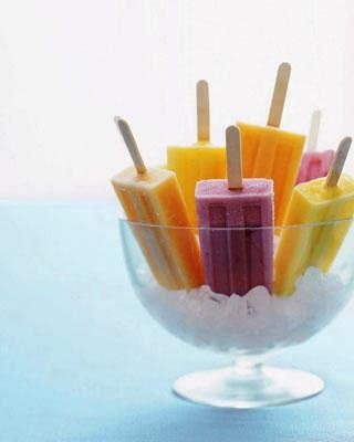 Frozen Yogurt Pops