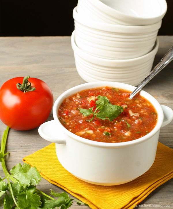 Chunky Chilled Gazpacho