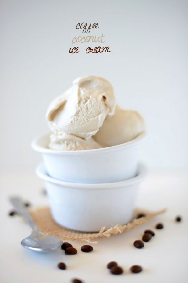 Coffee Coconut Ice Cream