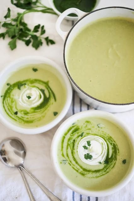 Celery Root and Fennel Soup