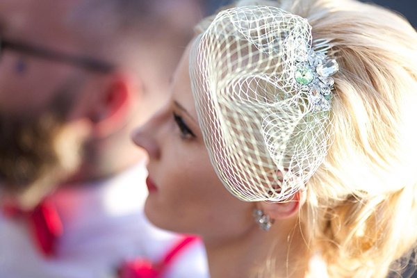 Make a Birdcage Veil in French Netting