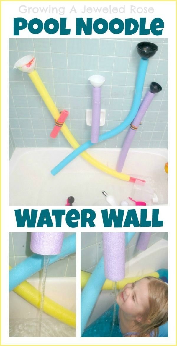 Pool Noodle Water Wall