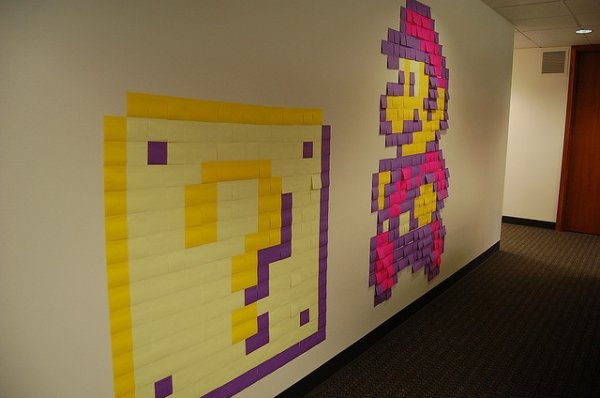 Sticky Note Art