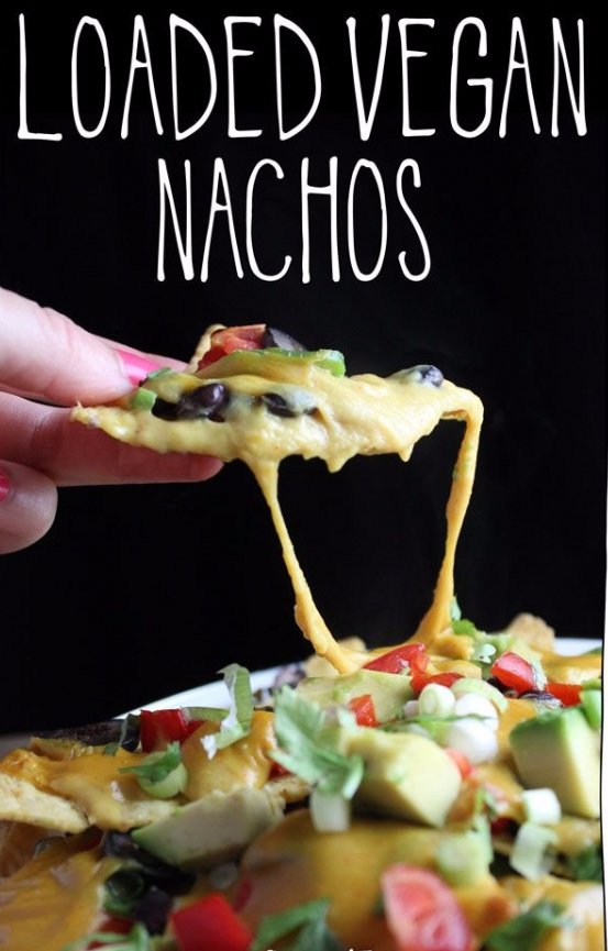 Loaded Vegan Nachos