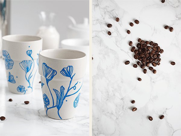 Floral Mugs