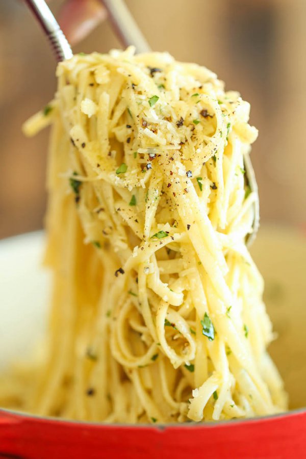 food, spaghetti, cuisine, dish, carbonara,