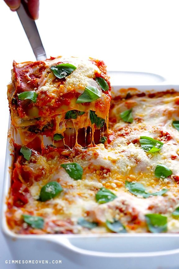 10-Minute Spinach Lasagna