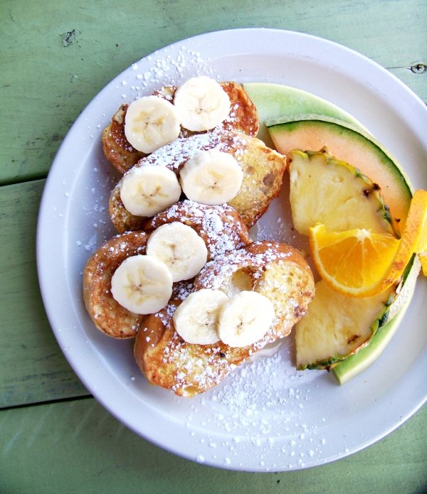 Fresh Fruit and French Toast