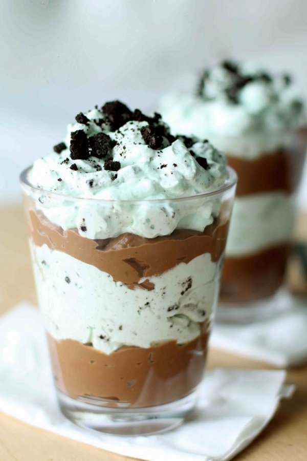 Chocolate Mint Pudding