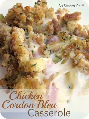 Chicken Cordon Bleu Casserole