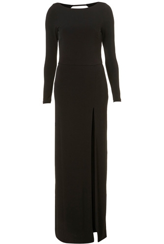 Topshop Slit Front Maxi Dress