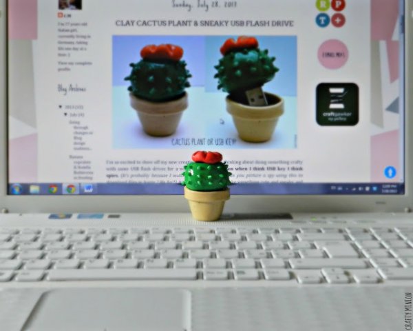 Fashion a Cactus USB Flash Drive