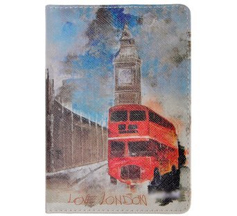 Retro Style Waterproof London Travel Passport Cover