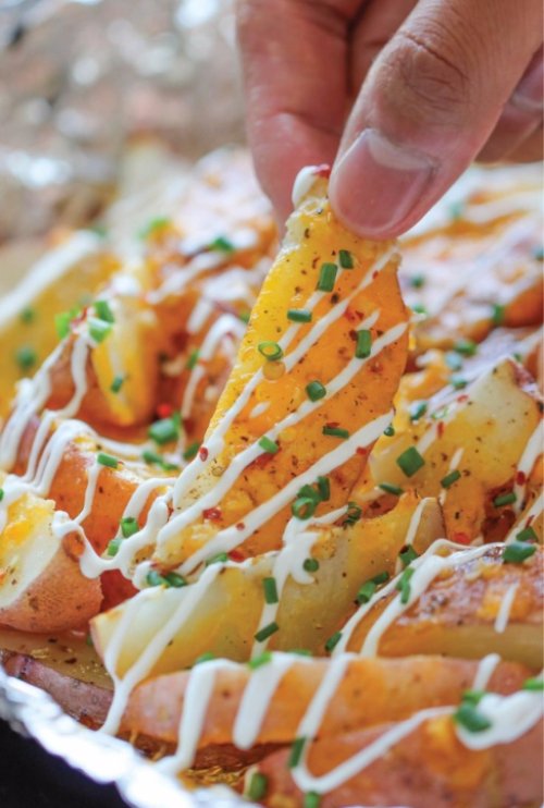 Cheesy Garlic Fries