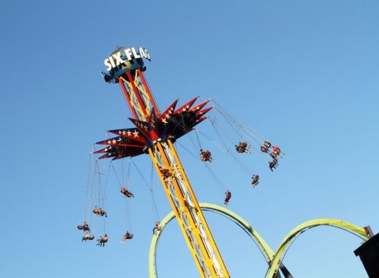 Skyscreamer, Six Flags New England Theme Park, Agawam, Massachusetts, USA