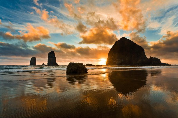 sky, cloud, coast, sea, shore,