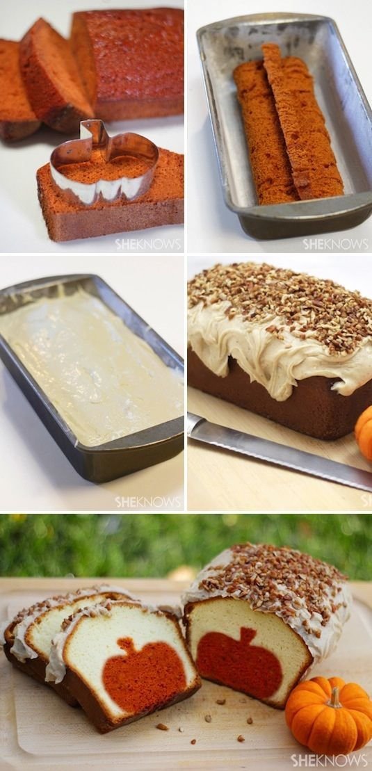 Peekaboo Pumpkin Pound Cake