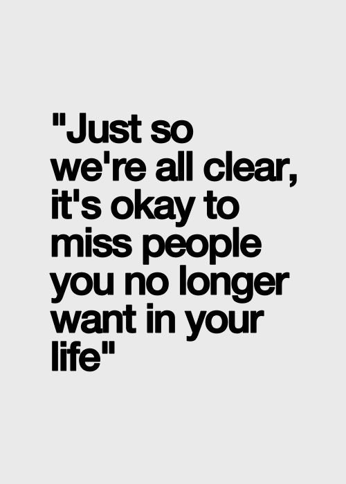 It's Okay to Miss People