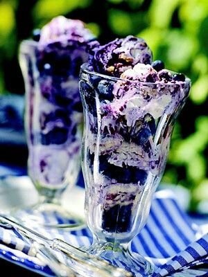 Blueberry Ice Cream