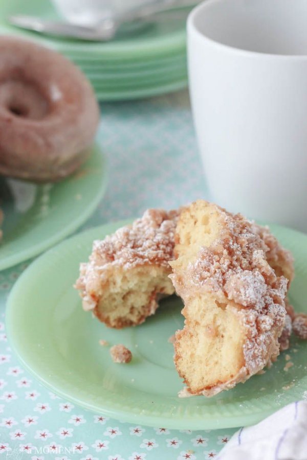 Homemade Crumb Donuts