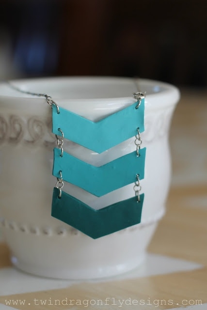 Ombre Chevron DIY Necklace