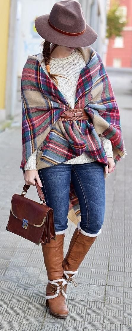 Plaid Scarf