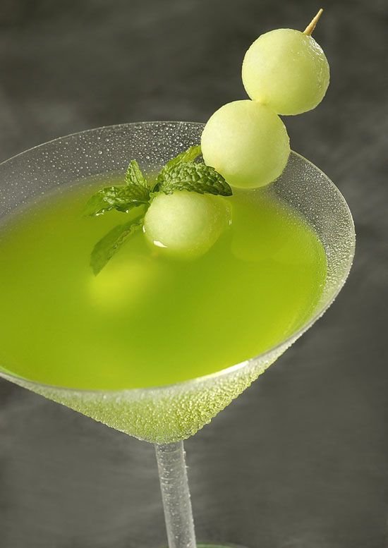 Honeydew Melon Martini