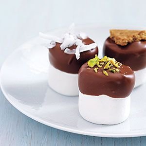 Chocolate Covered Marshmallows