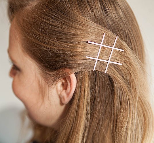 Use Bobby Pins to Ensure Your Hair is Trending