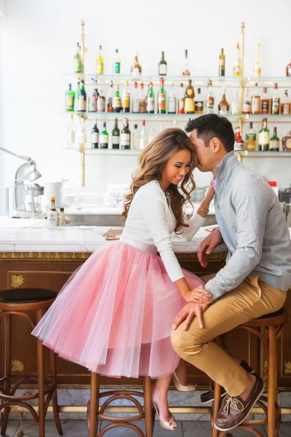 Romantic Pink Skirt