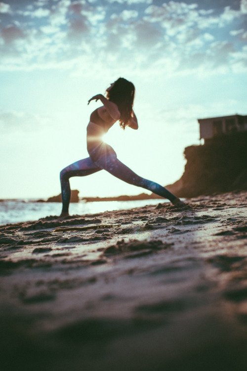 Taken While Doing Yoga