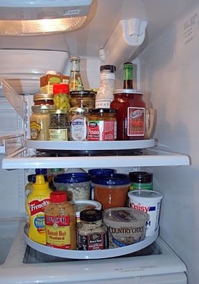 Lazy Susan in the Fridge