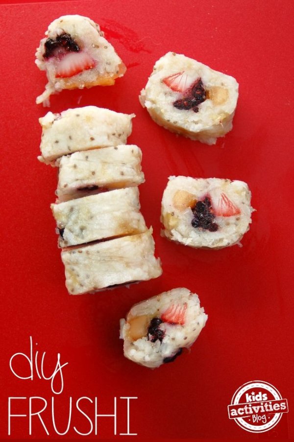 Easy Fruit Sushi