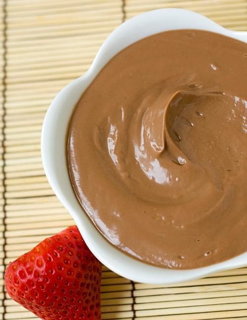 Nutella and Greek Yogurt Fruit Dip