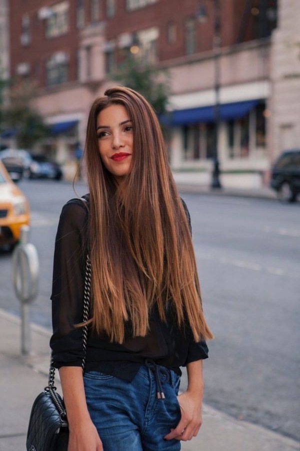 hipster style girl hair