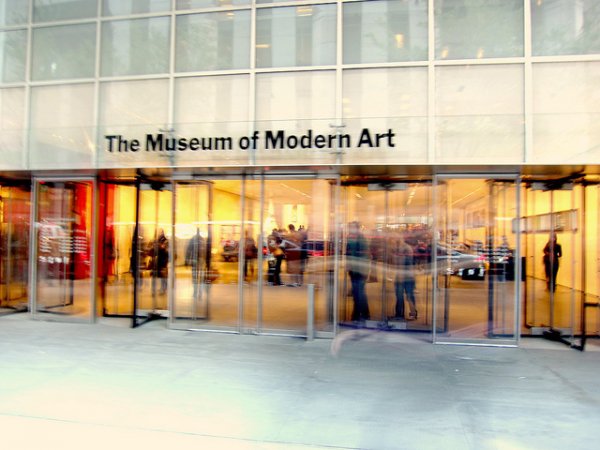 No Selfie Sticks Tolerated at MUSEUM of MODERN ART, NYC, USA