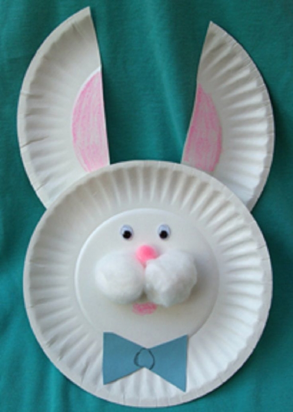 Paper Plate Bunny