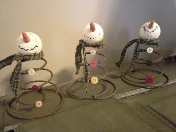 Springy Snowmen