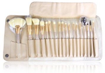 Ovonni 18pcs Luxury Professional Makeup Cosmetic Brush Set with Korean Synthetic Hair