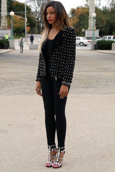 Embellished Blazer