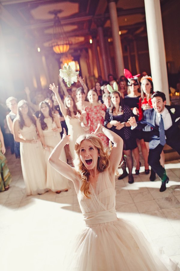 Liven up the Bouquet Toss